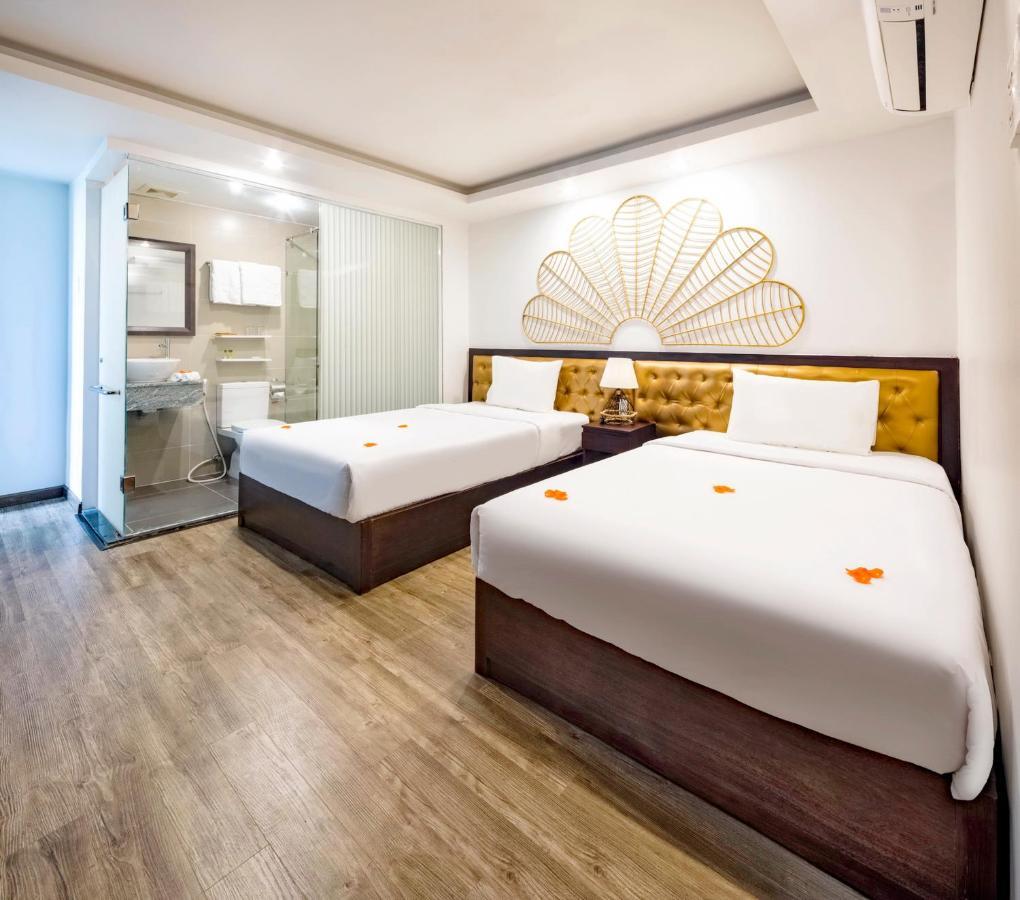 Azura Gold Hotel & Apartment Нячанг Экстерьер фото