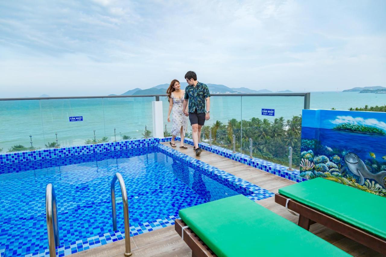 Azura Gold Hotel & Apartment Нячанг Экстерьер фото
